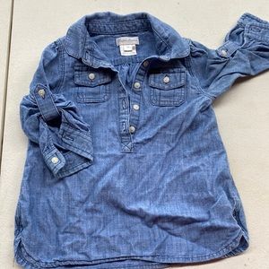 Baby girl RL blue Jean dress